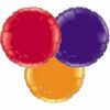 Foil Balloons 457mm/18" Round - Heart - Star E916104