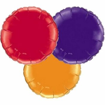 Foil Balloons 457mm/18" Round - Heart - Star E916104