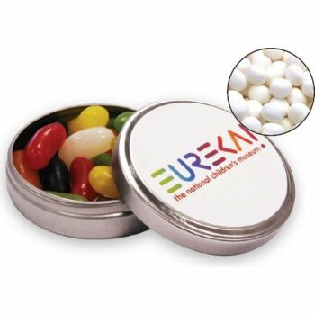 Round Pocket Tins of Sweets E916211