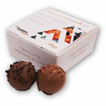 4 Luxury Chocolates with Ballotin Box E916305