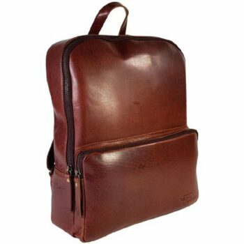 Blank Canvas Leather Backpack E93701