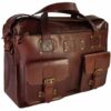 Blank Canvas Leather Flight Bag E93703