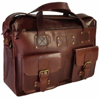 Blank Canvas Leather Flight Bag E93703