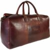 Blank Canvas Leather Holdall E93704