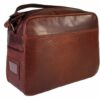 Blank Canvas Leather Messenger Bag E93705
