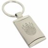 Ascot Metal Matt Silver Key Ring E93801