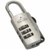 Combination Padlock Matt Silver Finish E93803