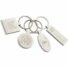Jupiter Key Ring Polished Metal E93804