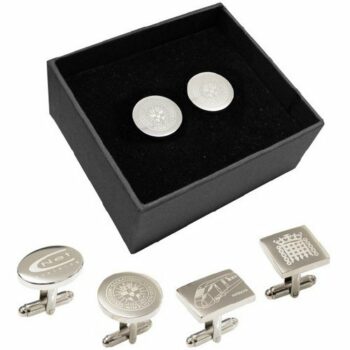 Gents Polished Metal Cufflinks E93904