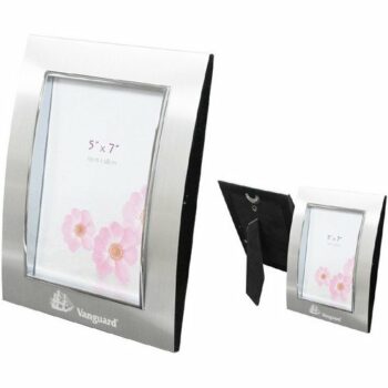 Milano Photo Frame 7x5 Inch Brushed Aluminium E93905