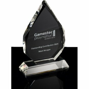 Optical Crystal Diamond Plaque Award E94406 [SPEAR]