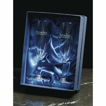 Pair of Champagne Flutes in Lined Presentation Box E94508