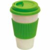 Bamboo Fibre Cup with Silicon Lid and Sleeve E95602