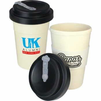 Premium Bamboo Takeaway Cups (400ml) E95603