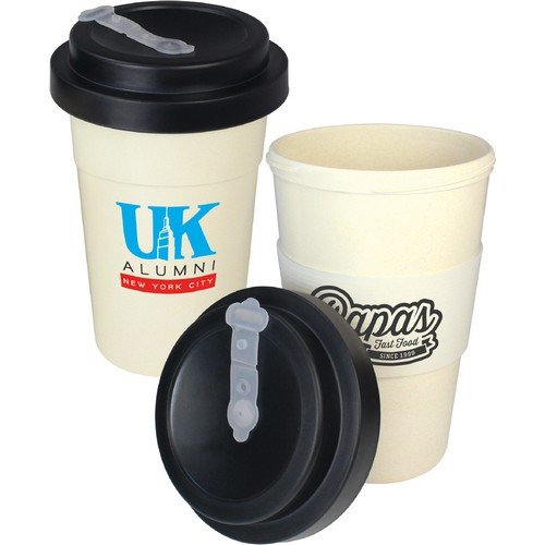 Premium Bamboo Takeaway Cups (400ml) E95603