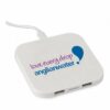 Duo Wireless Charger with 2 USB Ports E97302