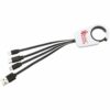 Multi USB Cables with Retractable Clip E97705