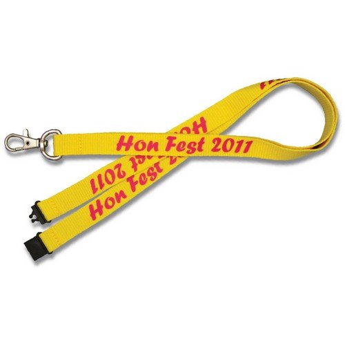 Flat Ribbed Lanyards Pantone Matched E99506