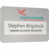PVC Faced Reusable Name Window Badges E99706 [SRB]
