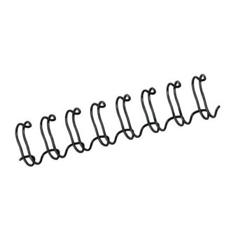 Fellowes 6mm Black Wire Binding Combs - Pack 100 53218