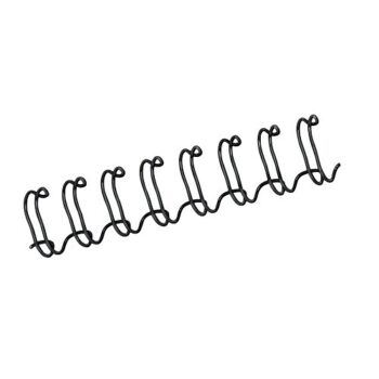 Fellowes 8mm Black Wire Binding Combs - Pack 100 53261