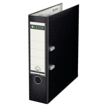 Leitz Lever Arch Files Black A4 PP Cover 10100095 - Pack 10