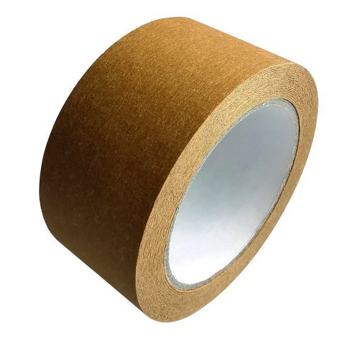 High-quality Kraft Paper Tape measuring 48mm x 50m perfect for secure packaging and eco-friendly shipping solutions. This self-adhesive tape is ideal for both home and business use ensuring a strong hold on all your parcels.