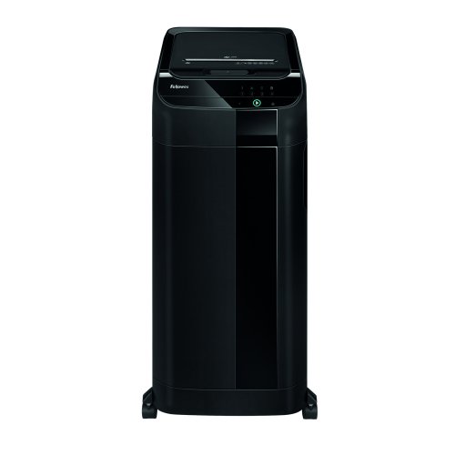 Discover the Fellowes AutoMax 600M Micro-Cut P-5 Shredder (4657401) designed for high-security document destruction with its advanced micro-cut technology perfect for safeguarding sensitive information in your home or office.