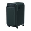 Discover the Fellowes Powershred LX221 Black Micro-Cut Shredder model 5050401 designed for secure document disposal with P-5 micro-cut technology ensuring your sensitive information is protected.