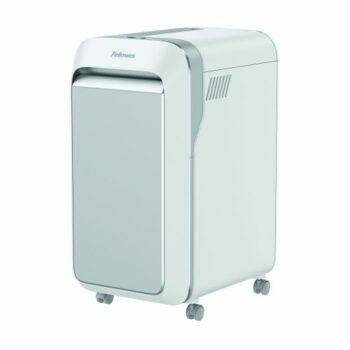Discover the Fellowes Powershred LX221 White Micro-Cut Shredder model 5050501 designed for secure document disposal with P-5 micro-cut technology ensuring your sensitive information is protected.