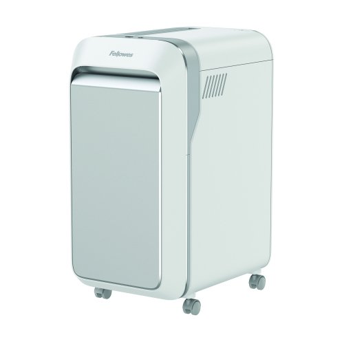 Discover the Fellowes Powershred LX221 White Micro-Cut Shredder model 5050501 designed for secure document disposal with P-5 micro-cut technology ensuring your sensitive information is protected.