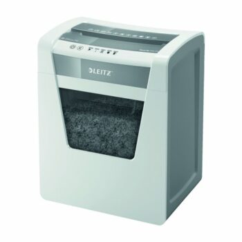 Discover the Leitz Office IQ Micro Cut P5 Shredder 80021000 designed for ultimate security with its micro-cut technology perfect for confidential document disposal in any office environment.