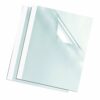 Shop the Fellowes 3mm Thermal Binding Covers available in a convenient pack of 100 (model 53152) perfect for creating professional-looking bound documents with ease.