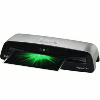 Enhance your document protection with the Fellowes Neptune 3 A3 Laminator 5721601 designed for professional-quality lamination of A3-sized documents. This user-friendly laminator ensures crystal-clear results and is perfect for both home and office use.