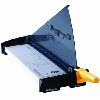 Discover the Fellowes Fusion A3 Guillotine 5410901 designed for precise cutting of documents and photos perfect for home or office use. This high-quality guillotine features a sturdy base and safety features ensuring clean cuts every time.
