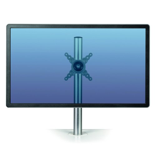 Enhance your workspace with the Fellowes Lotus Single Monitor Arm 8042801 designed for optimal screen positioning and ergonomic comfort. This adjustable monitor arm supports a clutter-free desk while improving your viewing experience.