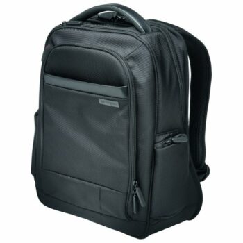 Shop the Kensington Contour K60383EU 14 Inch Laptop Backpack in sleek black designed for comfort and style while securely carrying your laptop and essentials.
