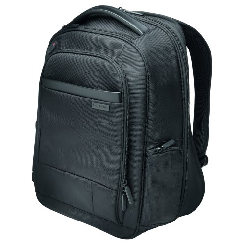 Shop the Kensington Contour K60382EU 15.6 Inch Laptop Backpack in sleek black designed for comfort and style while securely carrying your laptop and essentials.