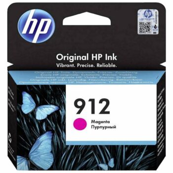 Shop the HP 912 Magenta Ink Cartridge (3YL78AE) for vibrant high-quality prints. Perfect for home and office use this reliable ink cartridge ensures your documents and photos stand out with stunning colour.