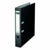Shop the Leitz Mini Lever Arch Files in sleek black perfect for A4 documents. This pack of 10 features durable PP covers ideal for organising your paperwork with style and efficiency.