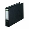 Shop the Leitz Lever Arch A3 Landscape Files in sleek black perfect for organising your documents. This pack of 2 offers durable storage solutions for your office or home.