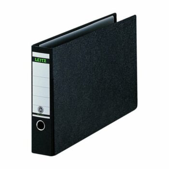 Shop the Leitz Lever Arch A3 Landscape Files in sleek black perfect for organising your documents. This pack of 2 offers durable storage solutions for your office or home.