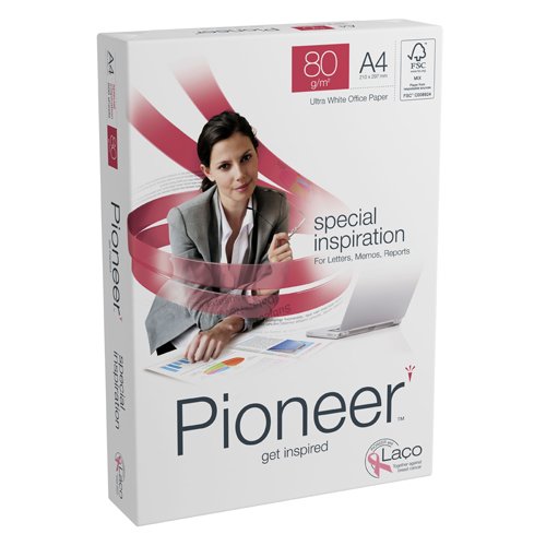 Pioneer Everyday Paper A4 White 80gsm (5x500) Box 59890
