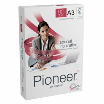 Pioneer Everyday Paper A3 White 80gsm (5x500) Box 59896