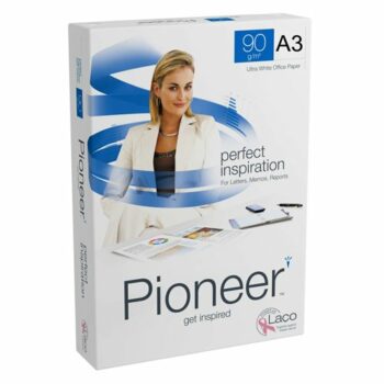 Pioneer Document Paper A3 White 90gsm (5x500) Box 59900