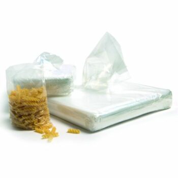 Lightweight open top polythene bags measuring 18x24 inches (450x600mm) - perfect for packaging and storage. Available in a bulk pack of 1000 for all your business needs.