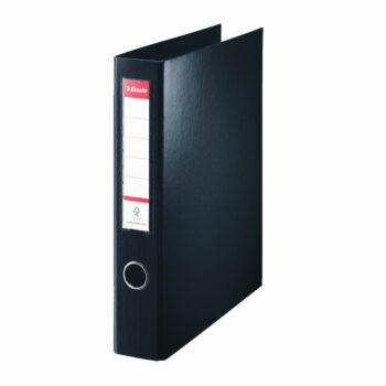 Shop the Esselte 4D Ring Binder in sleek black designed for A4 documents with a 40mm capacity. Perfect for organising your paperwork this durable PP binder combines style and functionality.