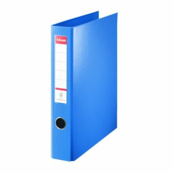 Shop the Esselte 4D Ring Binder in vibrant blue designed for A4 documents with a 40mm capacity. Perfect for organising your paperwork this durable PP binder combines style and functionality.