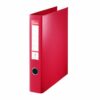 Shop the Esselte 4D Ring Binder in vibrant red designed for A4 documents with a 40mm capacity. This durable PP binder model 82403 is perfect for organising your paperwork with style and efficiency.