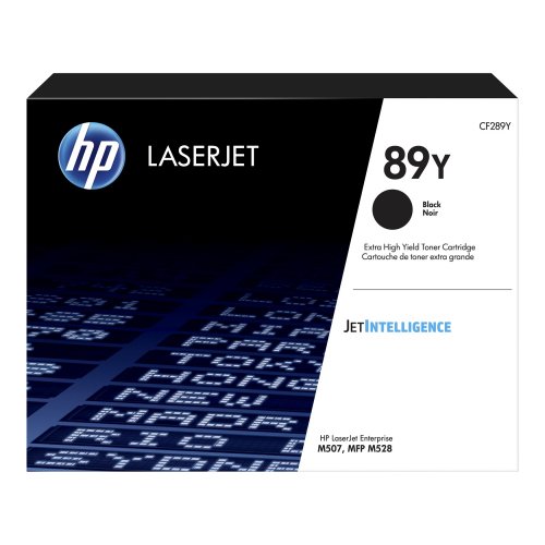 Hewlett Packard - HP Laser Toner Cartridge Extra High Capacity Black 89Y CF289Y